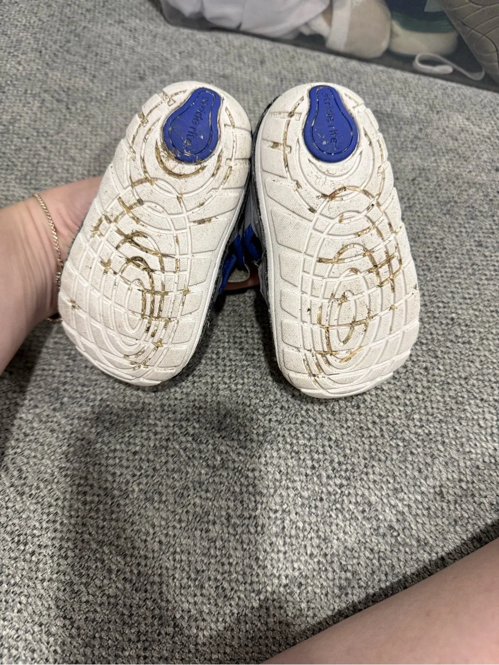 Stride Rite playful grey
